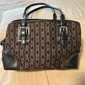 Fossil signature design handbag.